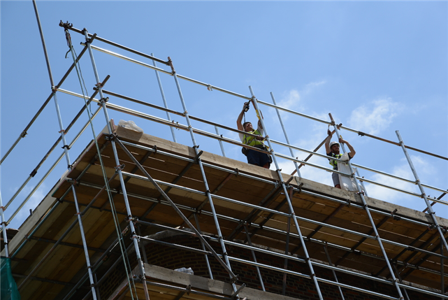 Coventry Scaffolding at Lichfield Court in Richmond